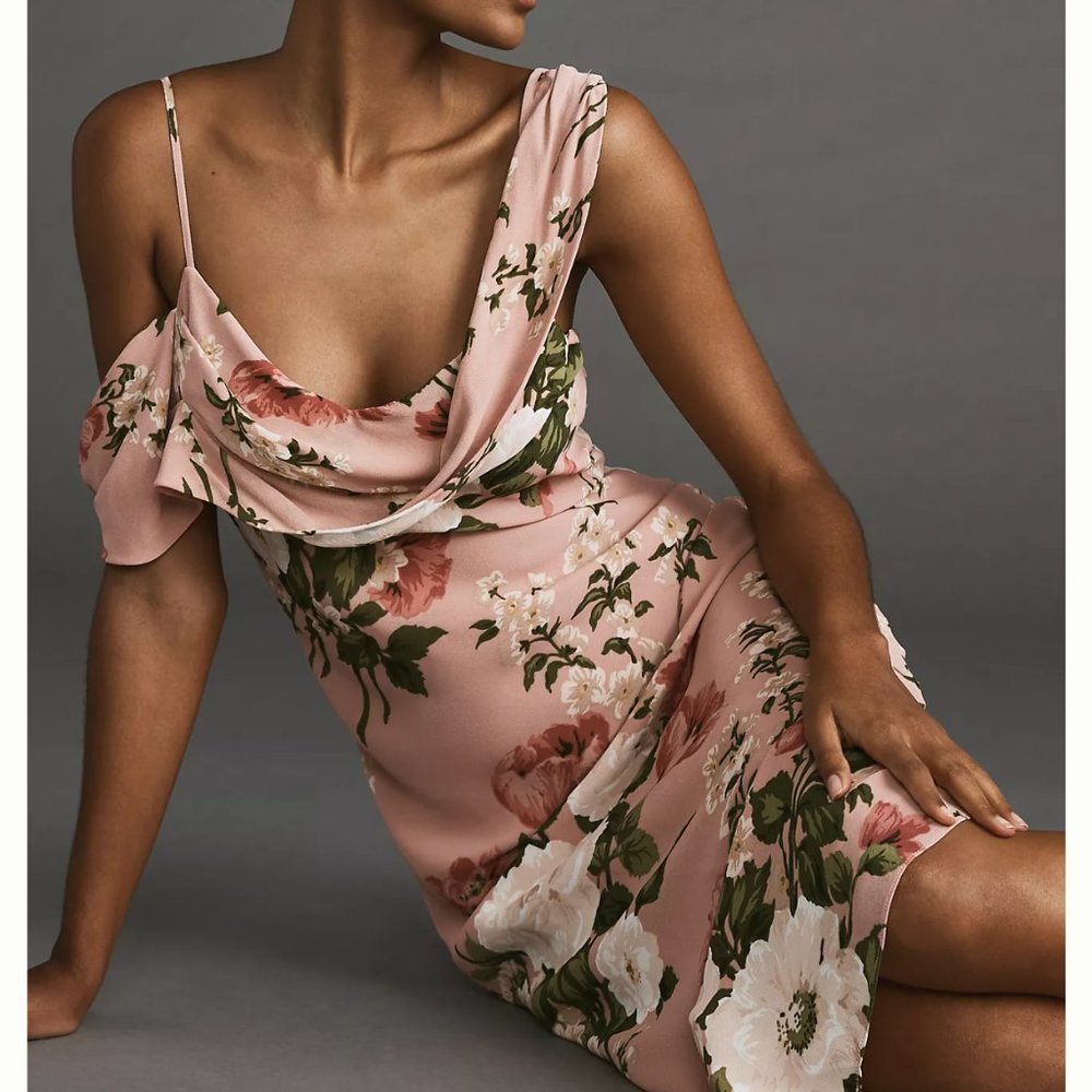 Reformation Reya Dress - Rose Garden - Picture 3 of 9